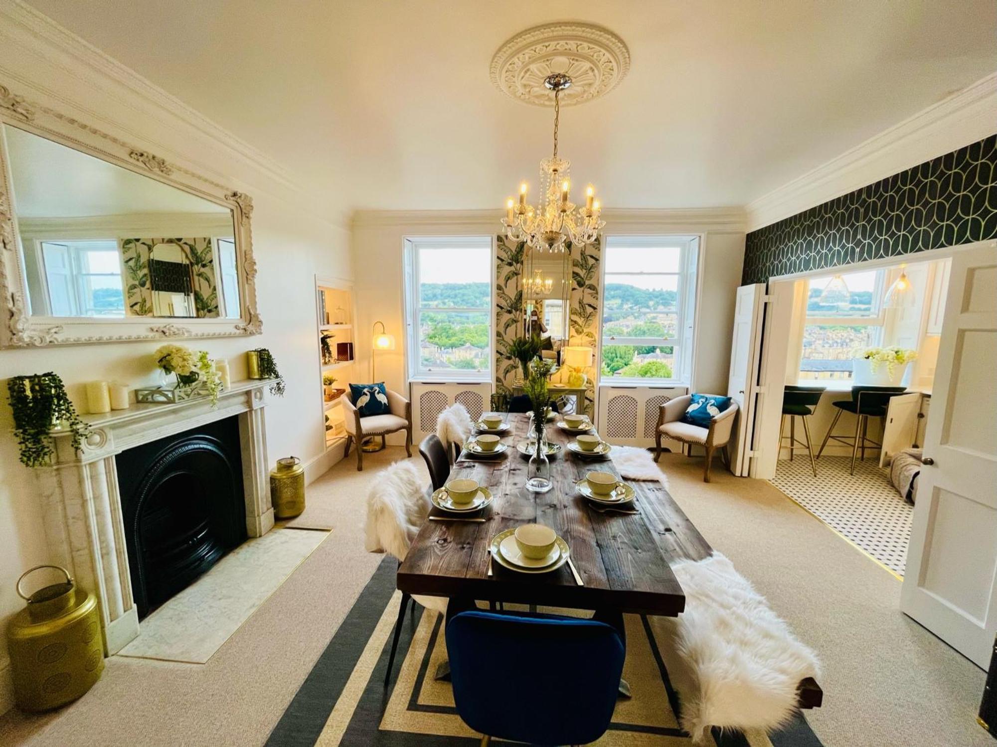 The Paragon Penthouse - Stunning Views Over Bath! Exterior photo